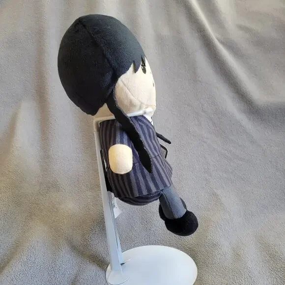 WEDNESDAY Addams Plush Doll Just Play MGM Series Soft Toy Merlina Mercredi - Picture 6 of 10